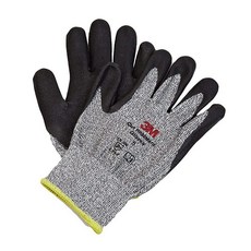 3M 컴포트 그립 장갑 절단 방지 ANSI 2 사이즈 XL 1쌍 CGXL-CRE 니트릴 커팅 장갑 중간 내구성 세탁 가능 니트 커프 오래 지속되는 내구성, 3M 컴포트 그립 장갑, 절단 방지 ANSI 2, 사이