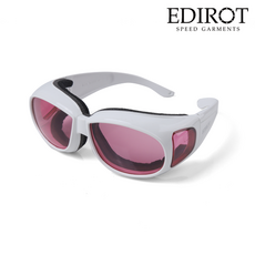 에딜롯 EDIROT GOGLASSES (WHITE PINK) 방풍 보호 오토바이 스키 스쿠터 클래식 고글 안경, WHITE PINK