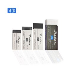 SEED 라다 지우개 KS-100BK 블랙, 1개