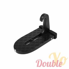 투요 차량용 도어 스텝 도어계단 차량용계단 세차발판, 차량용 2in1도어스텝(블랙)