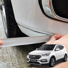 기스제거 붙이는 원터치 카페인트 싼타페DM, PW6 화이트크리스탈