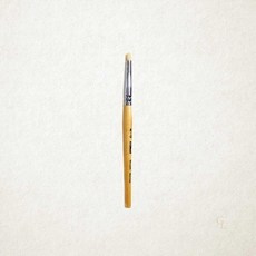 칠성 스텐실 붓 W-0호 미술 붓 1개입
