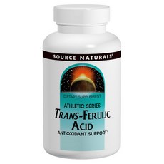 SOURCE NATURALS 反式阿魏酸 250毫克 錠, 1個, 30錠