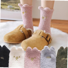데일리양말 쪼임없는 무압박 풋워머 귀여운 UQWDD7D8E