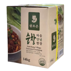 참조은 순창마을 양념쌈장 14kg, 1개