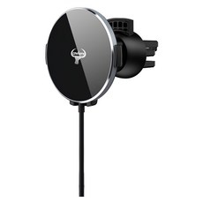 【Cowhorn】牛角牌 卸載式 15W 磁吸無線充電器 磁吸雙用充電器(立架款) 贈出風口車架