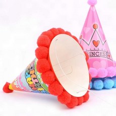 생일파티모자 꼬깔모자, 1개, 기본