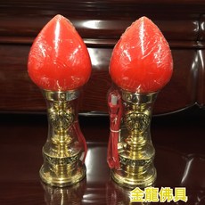 金龍佛具 銅製牡丹燈 神明燈 祖先燈 公媽燈, 8寸2