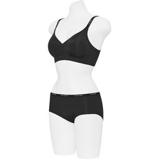 게스언더웨어 속옷 컬러로고 젤리프리컷 브라BK GEWBR111BK BXD677 EDW239