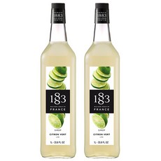 1883 라임 시럽 1L x 2개