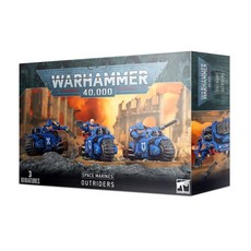 戰鎚40k Space Marines: Outriders - 星際戰士先驅小隊模型套件 體驗組裝樂趣, 1個