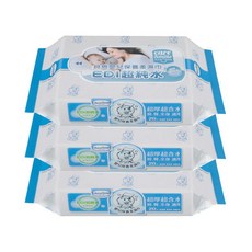 貝恩 Baan 嬰兒柔濕巾(無香料)20抽x3入, 1個