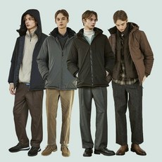 벨리츠 25FW 남성 B-클라우드 패딩점퍼 1종 425257, 블랙/105