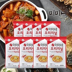 미미네 매콤한맛 국물떡볶이, 570g, 8개