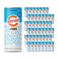 광동 비타500F 스파클링 250ml(캔) x 48입, 250ml, 48개입