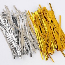NIE 200P 빵끈 다용도 봉지타이, 은색, 상세표기, 상세표기