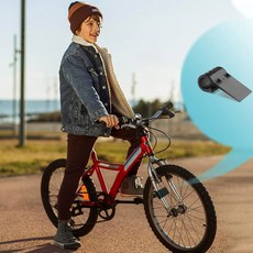 MOL 자전거 사운드 메이커 배기 시스템 오토바이 4pcs 처럼 소리를 냅니다, black