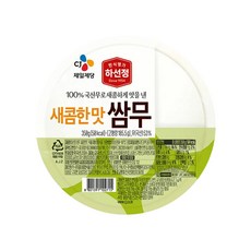 [냉장] CJ 하선정 새콤한맛 쌈무 350g, 1개
