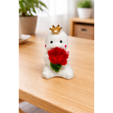 카네이션꽃지방이석고방향제 호두마루샵 돌웨딩스승의날답례품 단체커플오픈개업기념선퇴사물 차량용 석고방향제/오퓨저, 1_3 일반 블랙체리