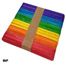 컬러 아이스크림막대 소 미술재료