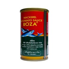 태국 ROZA 로자 고등어 토마토 소스 통조림 155g, 1개