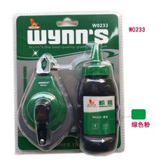 墨斗 木工工具 墨鬥粉線盒 30米線粉鬥木工劃線打線彈線器安裝墨鬥劃線器打墨工具, 0233 粉鬥+綠粉（30米線）, 1個