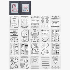 자수책 자수도안 자수장식책 자수도안서적 자수북패턴 자수도안북 자수패턴북 프랑스자수 스티치 북 자수북