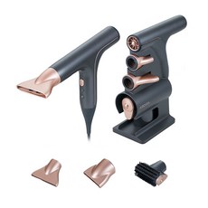 Onda Aircara 超輕吹風機+支架+替換吹頭組, 灰色, OBD-D010AGR