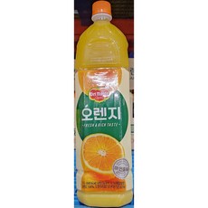 오렌지주스 (델몬트 1.5L) X6 오렌지음료/오렌지주스, 1.5L, 6개
