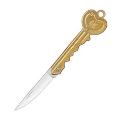 【 台灣精選 】 熱銷 開箱神器 多功能小刀 便攜隨身折疊小刀 刻串鑰匙扣 開瓶器EDC, 1個, 單一折疊款高級金開箱刀