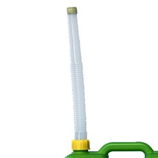 형창플라스틱 20L 석유통 자바라호스 3.4cm, 투명색, 1개