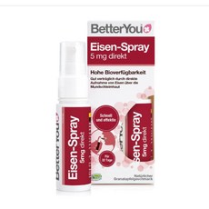 베터유 철분 스프레이 구강 점막 흡수 사과향 비건 25ml