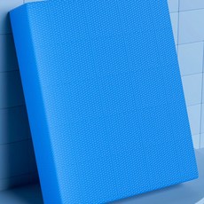 균형 사각 매트 50x40x6cm 필라테스 패드 요가 홈트 헬스장 두꺼운운동매트 밸런스 체, 1개, A. 하늘색 대형 50x40x6cm 두꺼움