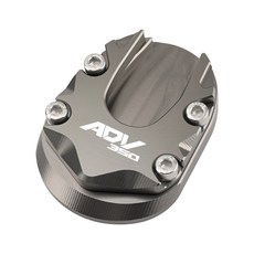 혼다 ADV350 사이드 스탠드클립 스탠드커버 보조발판, 티탄, 1개