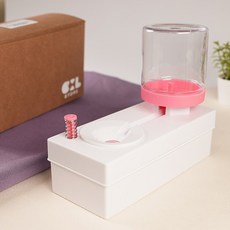 【CHL】淨水迴圈 畫筆清洗器 繪畫用 毛筆書法用 生活好物 彩盒裝 綠色 粉色 090060, 1個