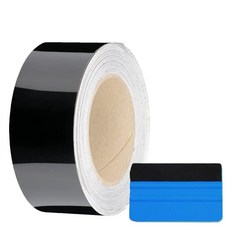 업로맥스 3M 비닐 랩 2080 시리즈 G12 글로스 블랙 - 0.5"~8" 폭 최대 75피트 길이 크롬 삭제 자동차 디테일링 홈 및 DIY 프로젝트용 에어 릴리스 기술(8, 2 Inches x 25 FT