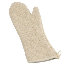 Winco Terry 오븐 장갑 33cm(13인치) 탠 304346, Winco Terry 오븐 장갑, 33cm(13인치),