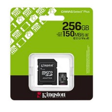 Kingston Canvas Select Plus 256GB microSDXC 記憶卡, 1個