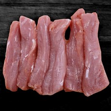 초신선 보성녹돈 돼지안심 저지방 단백질 고기 돈까스 탕수육용 세자매정육점, 1팩, 500g