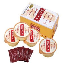 고베 푸딩 카라멜소스 일본푸딩 일본디저트, 78g, 4개