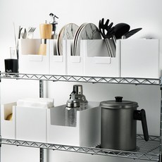 서랍칸막이 펜트리 틈새수납 팬트리정리 바구니넓은형 장난감정리 정리박스 서랍칸막이 틈새수납 정리바구니, 넓은형(중), 1개