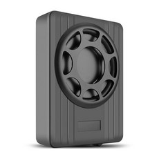 25 4cm(10인치) 1200W 전원 자동차 서브우퍼 내장 220W RMS 20Hz 150Hz 슬림 언더 시트 디자인 하이/로우 레벨 입력, Power 800W