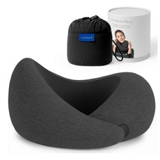 Ostrichpillow 鴕鳥枕 頸枕 記憶棉 全方位支撐 飛機 旅行 舒適型, Dark Night
