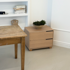 [국내제작 완제품배송 무료배송] 윈썸 베이 600 2단 기본형 서랍장, 메이플