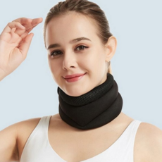 목편한 자세교정 목받침대 메쉬 에어 목뼈 거북목 지지대, 1개