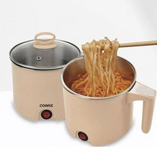 코멕스099 라면포트 멀티 무선 전기포트 전기냄비 쿠커 라면조리기 ang+9366EK