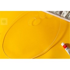 땡큐마켙 투명 아크릴 팔레트 타원형 미니아크릴팔레트