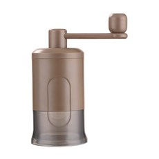 手動磨豆機 咖啡豆研磨機 咖啡手動磨粉手衝器具, 1個, 咖啡色(手動款):1個