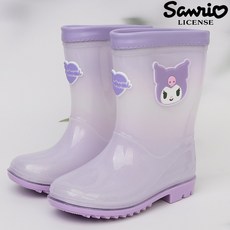 산리오 여아용 쿠로미 장화