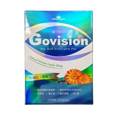 Convince Govision 4.0 膠囊 專利葉黃素, 1個, 60顆